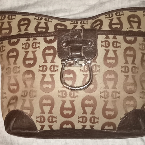 Stylish canvas brown ETIENNE AIGNER - Picture 7 of 16